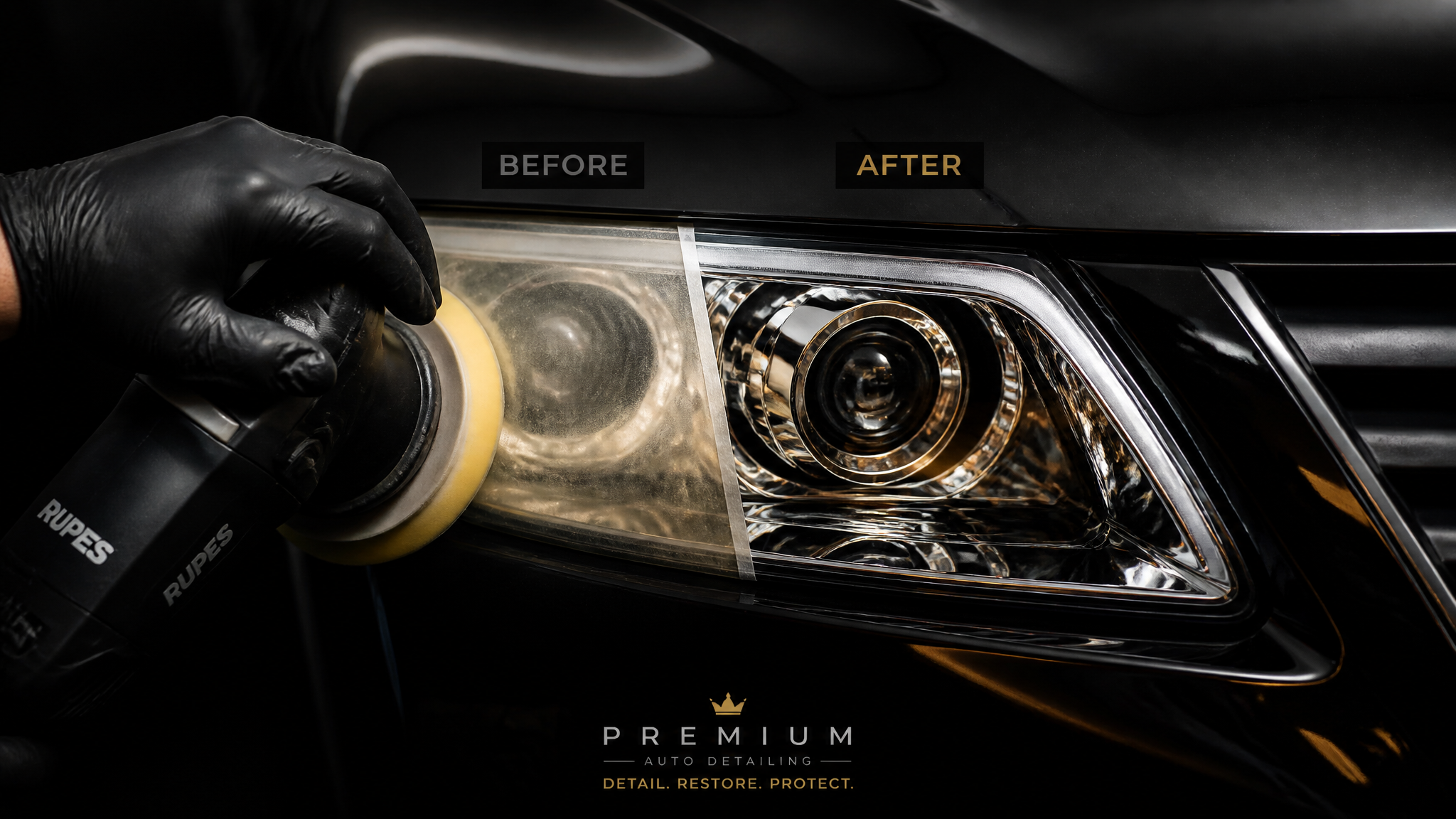 Headlight Restoration & Ceramic Coating